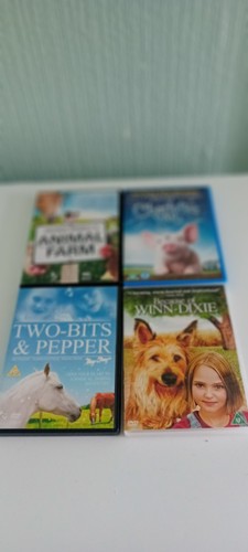Various kids animal dvds - 4,