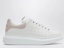 alexander mcqueen Oversized trainers junior uk11.5 eu30 white pink RRP £250 XG23