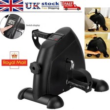 Mini Exercise Bike Portable Pedal Arm Leg Foot Cycle Pedal Exerciser Trainer