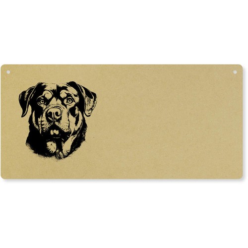 Rottweiler dog portrait - 'rottweiler, door