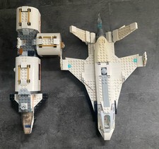 LEGO ship Stark Jet - 76130 & Lunar Space Station 60227