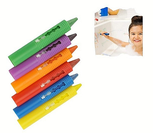 Baby bath crayons - 3+3,