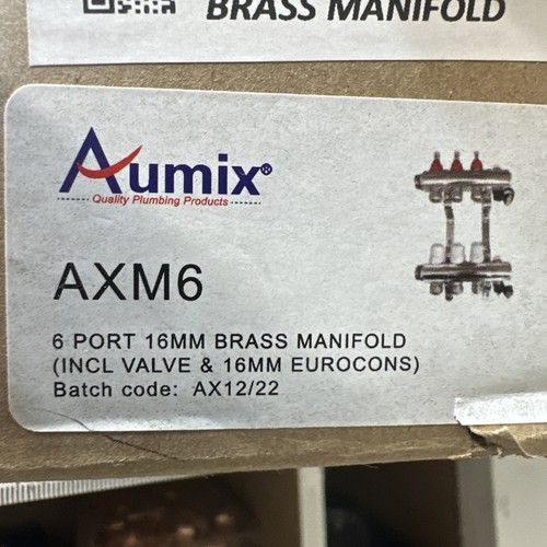 Aumix axm6 port 16mm - port,