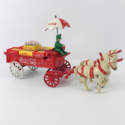 Vintage coca cola horse - horse, drawn