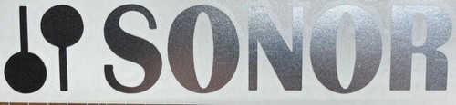 Sonor drums logo - 9",