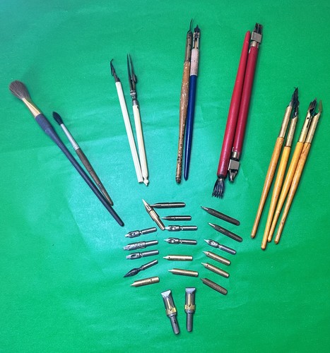 Calligraphy pen lot - pen, plus
