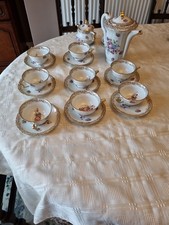 Limoges Vintage Tea  Set.8cups 8 Saucers T Pot Sugar And Milk Jug