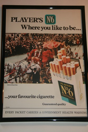 Player no6 cigarettes - player's,