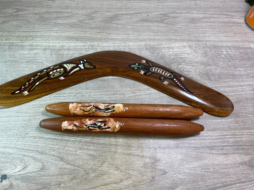 Aboriginal boomerang davric - boomerang,