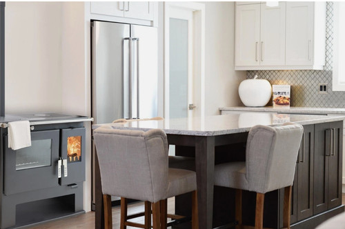 Wood burning range cooker - range,