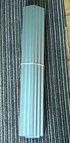 Aluminium single fold access - aluminium,