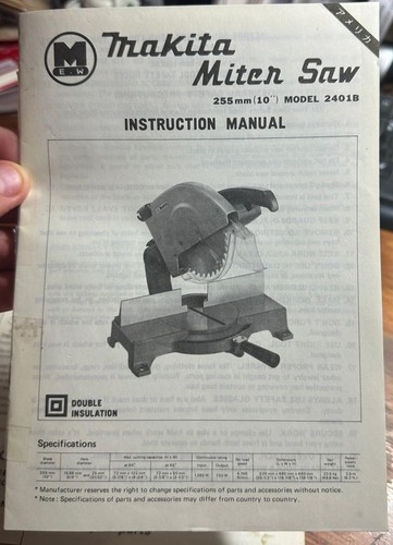 Instructions manual makita - instructions,