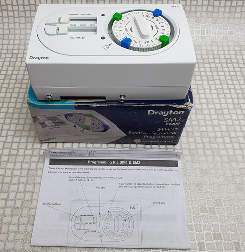 Drayton sm2 29206 24hr heating - sm2,