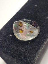 Handmade Clear Glass Ring