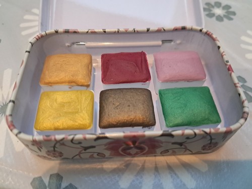 Handmade watercolour paint - handmade,