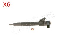 Bosch x6pcs Fuel Injector For
