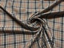 Scottish Tartan Check Fabric