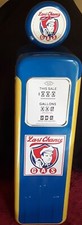 CHURCHILL'S CONFECTIONERY TIN RETRO USA GAS Petrol PUMP "LAST CHANCE GAS" EMPTY