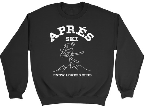 Apres ski sweatshirt mens - apres,