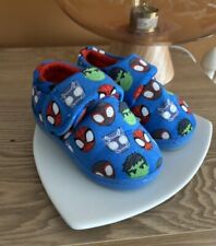 George Boys Marvel Slippers Infant 7 Spiderman Hulk
