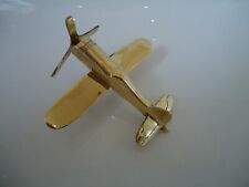 RAF Spitfire Brass Model Plane
