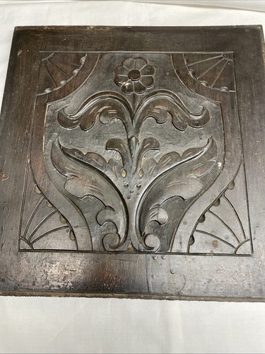 Carved panel pediment - carved,