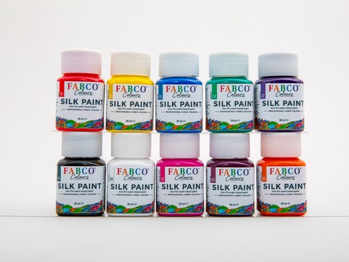 Silk fabric paints - silk, x