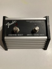 Fender 2-Button Footswitch Channel Select Drive More Drive 0050419000