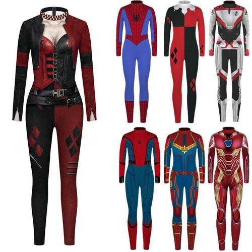 Hot unisex superhero jumpsuit - unisex,