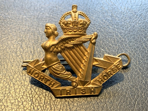 North irish horse cap badge - irish,