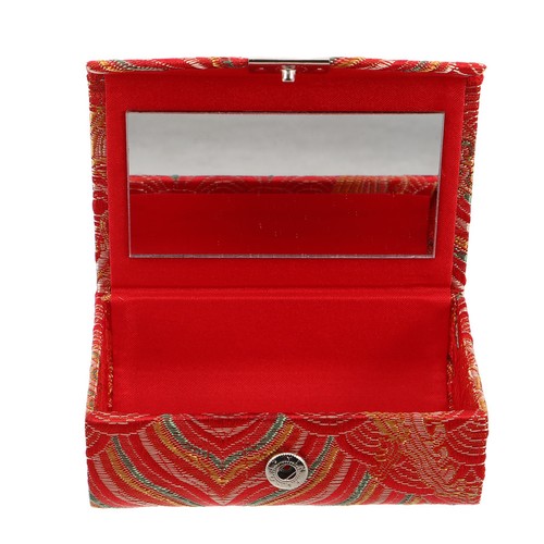 Red lipstick storage holder - red,