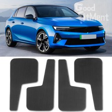 Car Rubber Black Set of 4 Mud