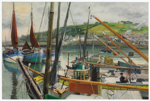 Newlyn harbour richard eurich - newlyn,