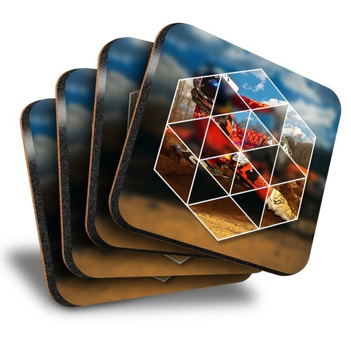 Set square coasters - of, 4