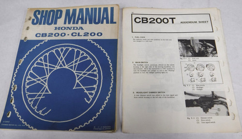 Oem honda cb200 cl200 cl - oem,