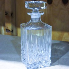 Heavy Cut Crystal Whisky