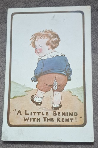 Humorous postcard novel - postcard, "novel"