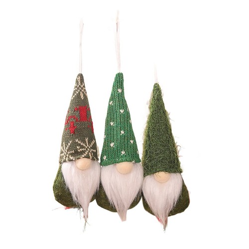 Christmas gnome ornaments - christmas,