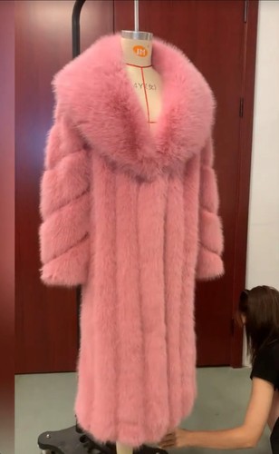 Elegant plus size long faux - long,