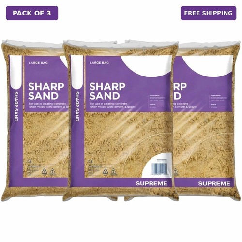 75kg sharp sand bags - bags, 25kg
