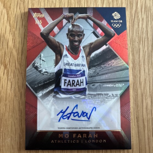 Farah auto topps - mo,