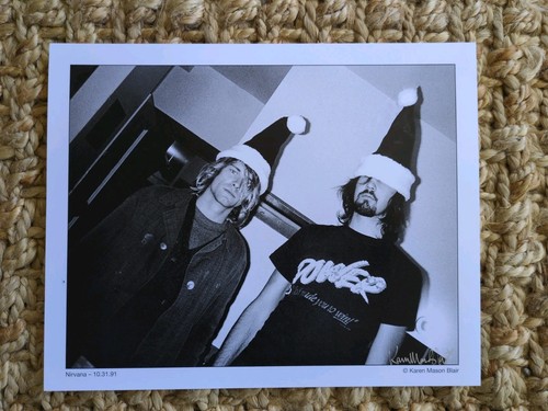 Signed nirvana original photo - signed,