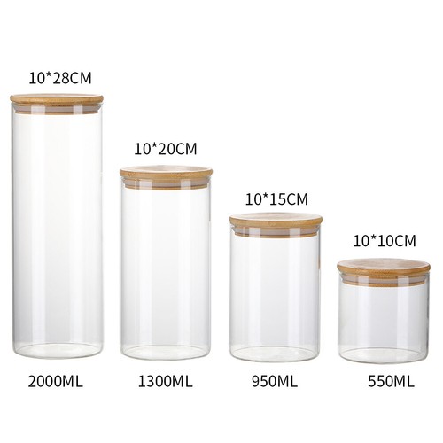 Set clear glass food - glass,