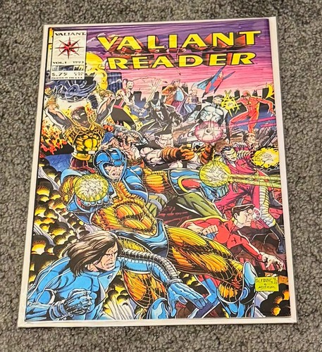 Valiant reader comic - reader, (valiant