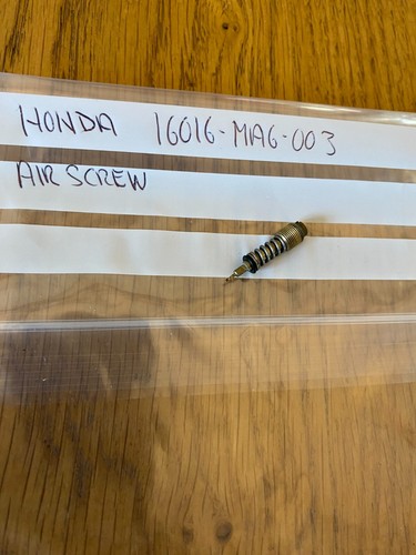Honda air mixture screw