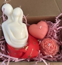 Romantic couple soy wax