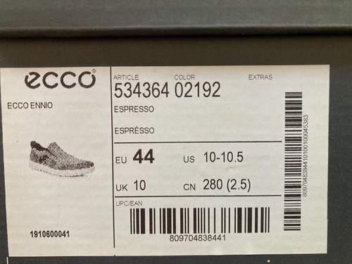 Ecco ennio espresso - ecco, suede