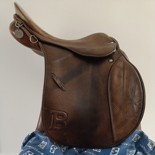Stubben leather saddle with - saddle,