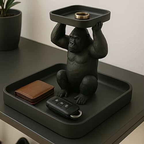 Gorilla tray ornament cute key - gorilla,