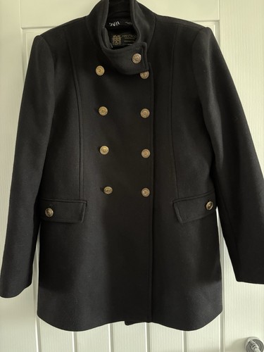 Zara black manteco military - manteco,